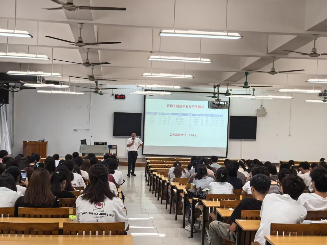 我院举办职业生涯规划及专升本备考指导讲座