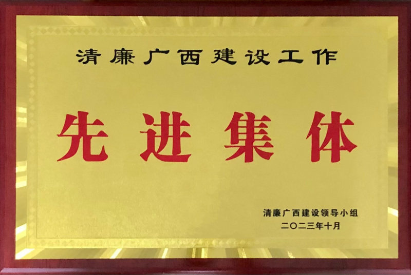 【喜讯】南宁分校荣获清廉广西建设工作“先进集体”荣誉称号